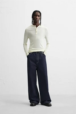 JEAN WIDE LEG BAGGY