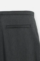 COTTON LINEN PANTS