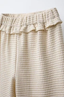 TEXTURED CULOTTES