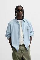 EMBROIDERED DENIM SHIRT