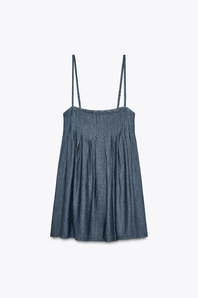ROBE COURTE EN JEAN TRF