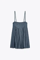 ROBE COURTE EN JEAN TRF