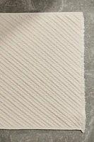 DIAGONAL STRIPED BATH MAT