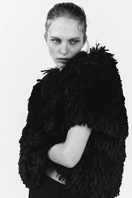 FAUX FUR TOP LIMITED EDITION