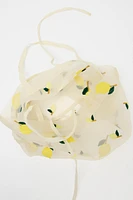 EMBROIDERED FABRIC BAG
