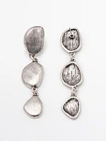 Boucles d’oreilles pendantes feuille