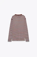 PULL RUSTIQUE À RAYURES