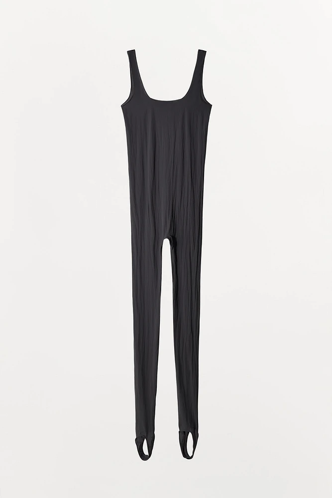 LONG POLYAMIDE JUMPSUIT