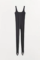 LONG POLYAMIDE JUMPSUIT