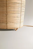 RATTAN TABLE LAMP