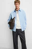 CHEMISE RELAXED FIT PLIS