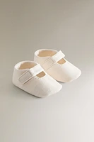 CHAUSSONS BALLERINES TISSU