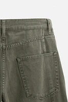 POCKET DENIM CARGO PANTS