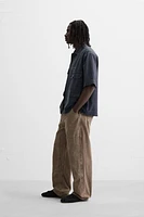 CHEMISE À POCHES UTILITAIRES BRODÉE
