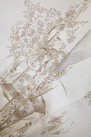 TOILE JOUY FOREST FLAT SHEET
