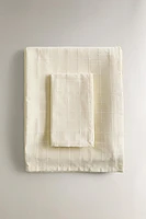 NAPPE QUADRILLÉE FIL TEINT