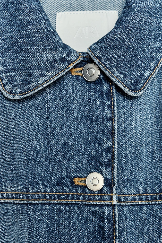 LAYERED DENIM JACKET
