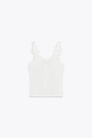 CROCHET STRAP TANK TOP