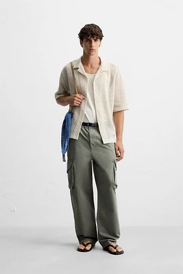 TEXTURED WEAVE SHIRT
