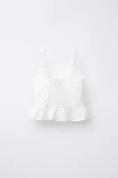 SMALL RUFFLE TOP