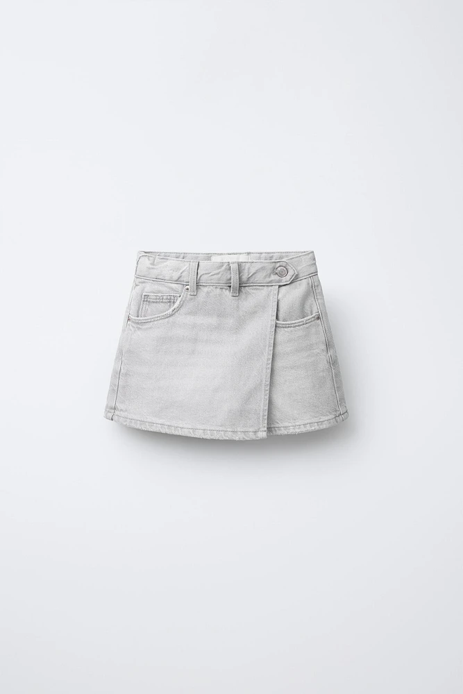 DENIM SKORT