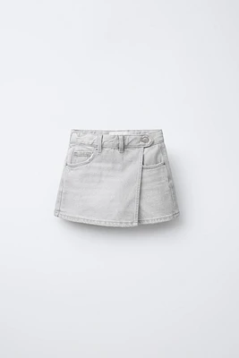 DENIM SKORT