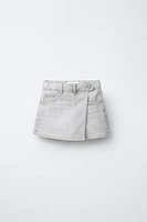 DENIM SKORT