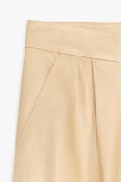 100% LEATHER BALLOON PANTS ZW COLLECTION