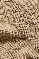 FLORAL JACQUARD BATH MAT