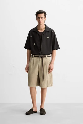 RELAXED FIT SHELL SHIRT