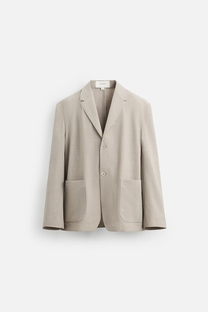 VESTE DE COSTUME 100 % LAINE