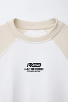 TEXT RAGLAN T-SHIRT