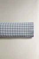 DYED THREAD COTTON PILLOWCASE