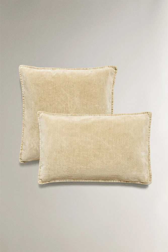 HOUSSE DE COUSSIN VELOURS