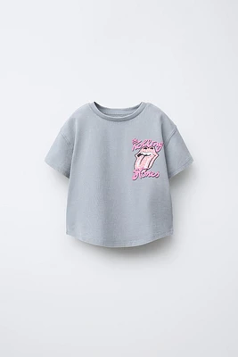 T-SHIRT HEAVY EFFET DÉLAVÉ ROLLING STONES ©
