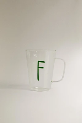 MUG BOROSILICATE INITIALE F