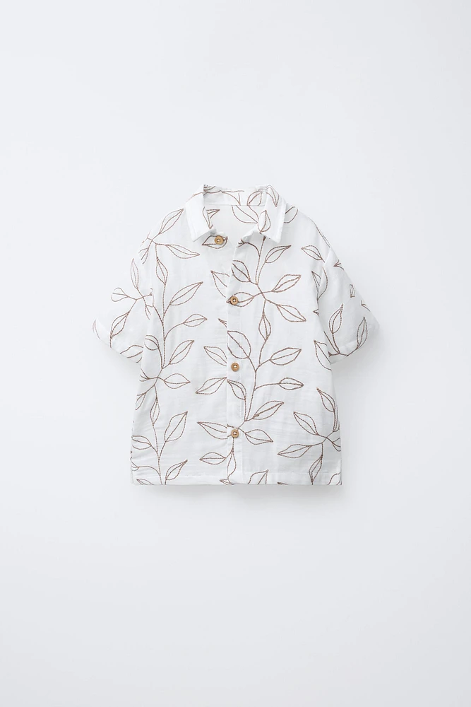 EMBROIDERED SHIRT