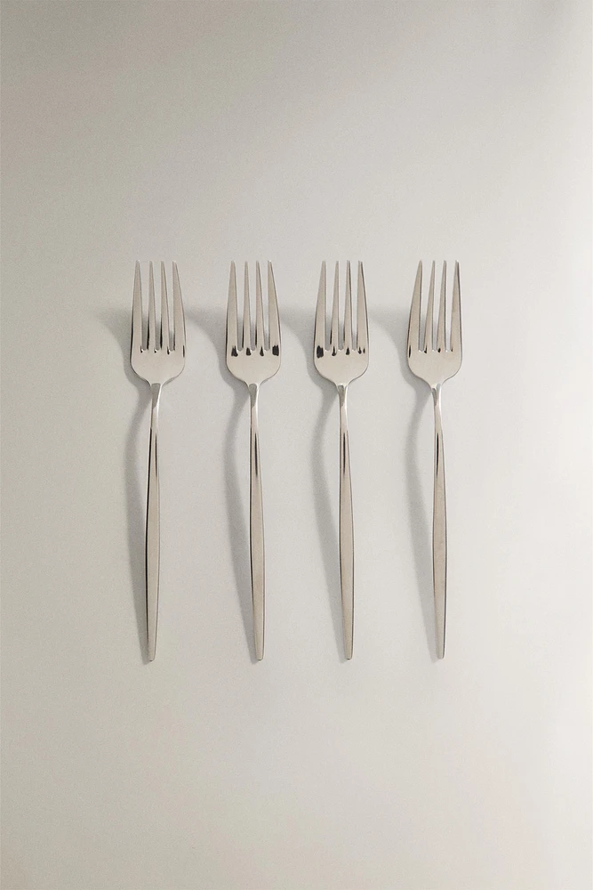 SET OF BRUNCH FORKS WITH THIN HANDLE (SET OF 4)