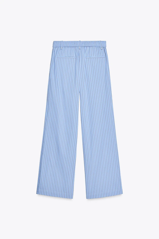 PANTALON DE STYLE PYJAMA À RAYURES