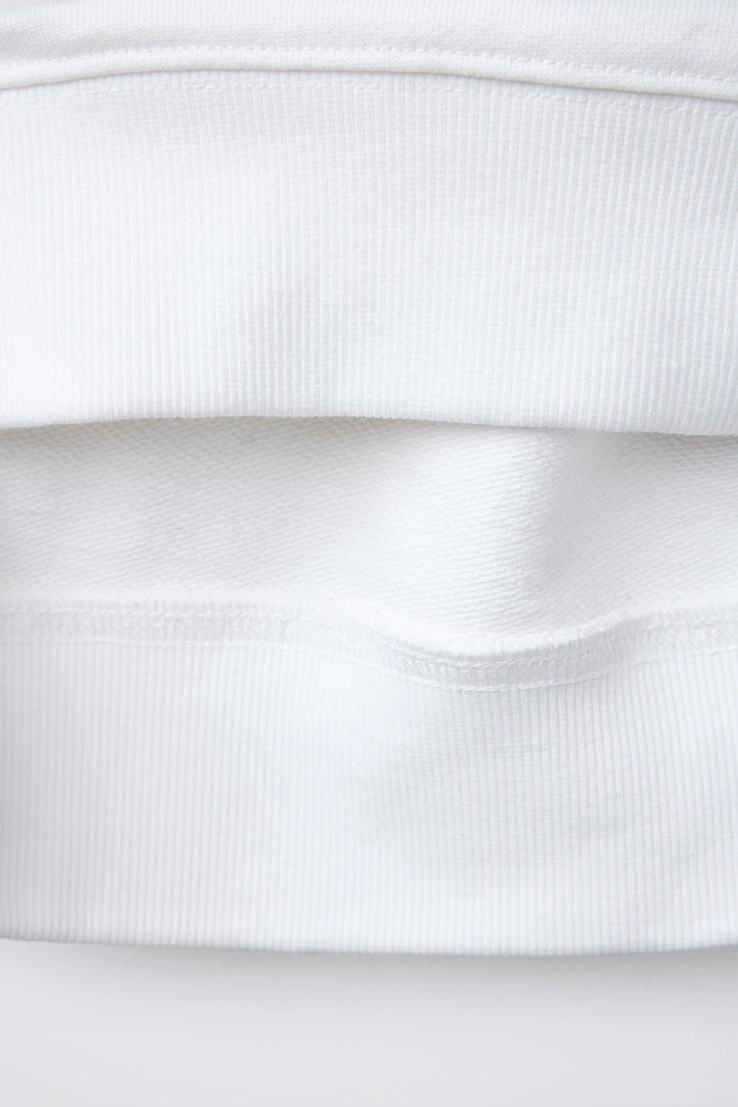 SWEAT CROPPED IMPRIMÉ