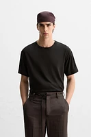 COTTON - LINEN T-SHIRT
