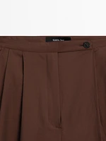 Pantalon fluide à double pince