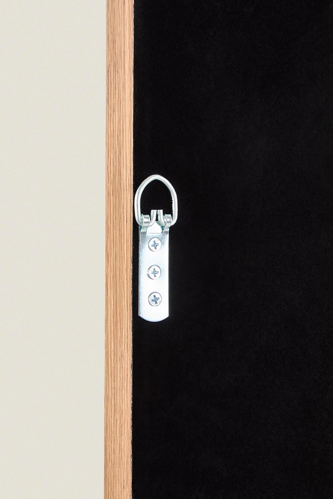 LARGE FULL LENGTH MIRROR WITH ROUNDED FRAME
