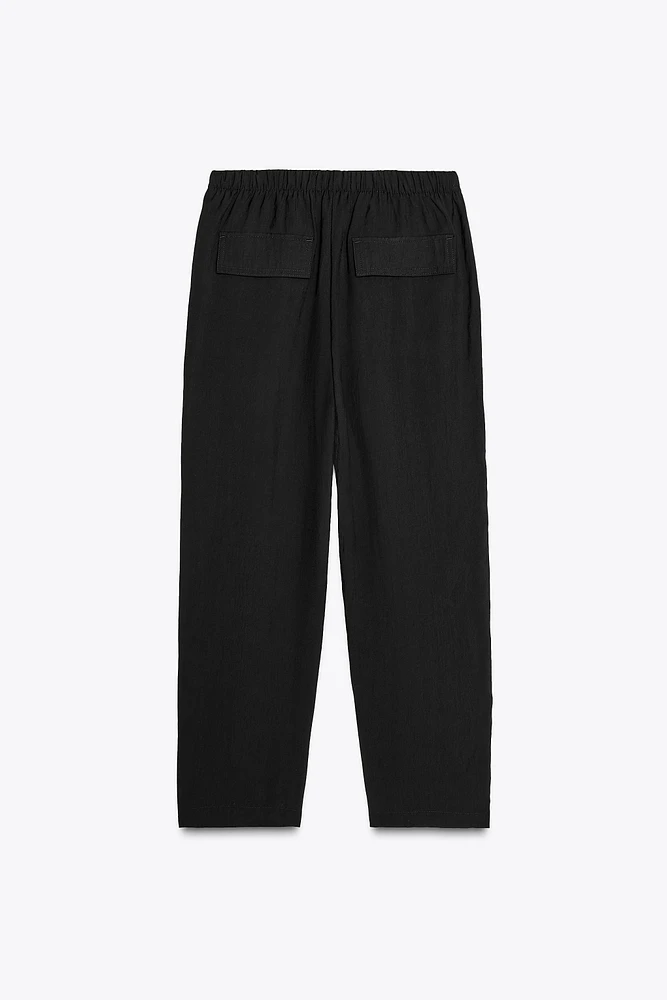 ELASTIC WAIST PANTS