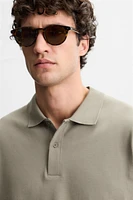 BASIC TEXTURED WEAVE PIQUÉ POLO