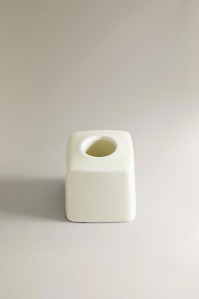 CERAMIC TOOTHBRUSH HOLDER