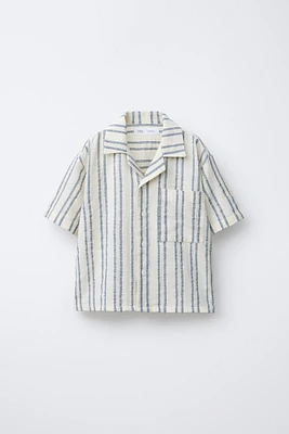 STRIPED BOWLING SHIRT
