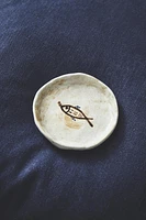 STONEWARE FISH TRAY