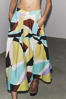JUPE MIDI IMPRIMÉE ZW COLLECTION