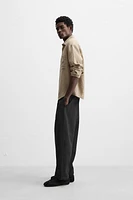 FLOWY POCKET SHIRT